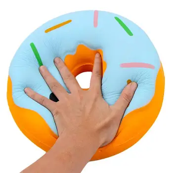 

10 Inch Big Expressiones Donut Slow Rising Toy Children/Adult Vent Soft Squeeze Stress Relieve Toy Home Decoration