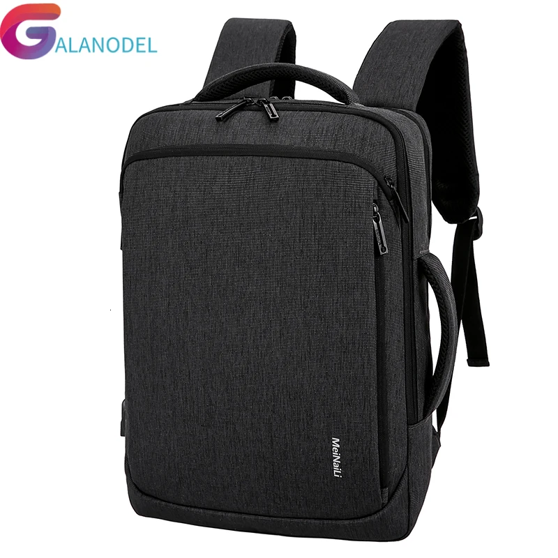 

High Quality Business Travel Laptop Backpack 15.6 Inch USB Charging Men Teenage Bookbag Waterproof Comfortable 27 L Backpack