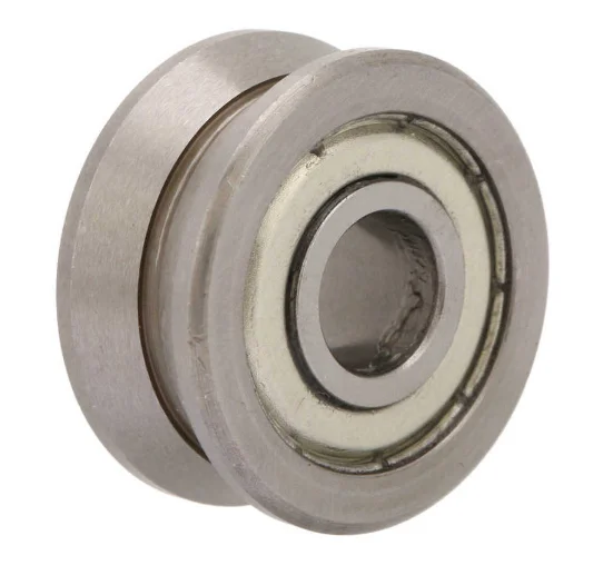 LV20/10 Steel Double Roller Bearing Guide 10x30x14mm High