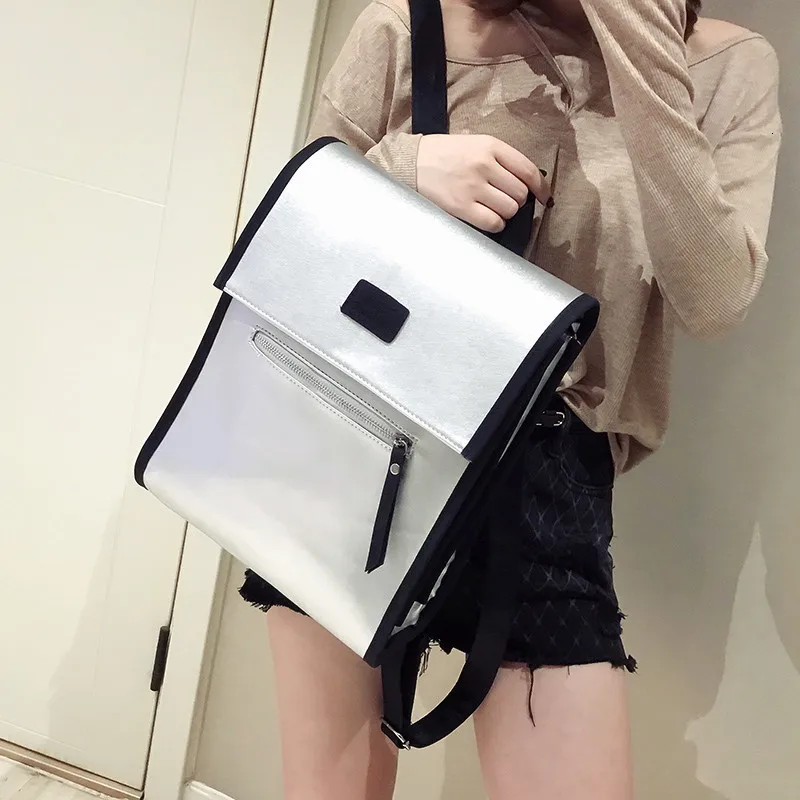 Вместительный Модный женский рюкзак высокого качества из искусственной кожи, рюкзаки для девочек-подростков, Женский Школьный рюкзак, сумка через плечо