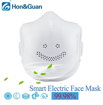 

Smart Electric Face Mask Air Purifying Anti Dust Pollution Fresh Air Supply pm2.5 With Breathing Valve Personal Health Care