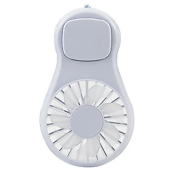 

Mini Portable Fan Cute Cartoon Small Fan Handheld Charging Fan With Mirror Small Fan