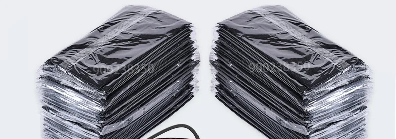 10-500 Stück Masken, Einweg-Maske in Schwarz, Einzelpaket-Maske für Erwachsene, 3-lagige Filtermaske, Anti-Staub-Schutzmaske, Schwarz – Detail 1