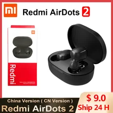 TWS-наушники Xiaomi Redmi Airdots 2 с поддержкой Bluetooth и ИИ-управлением TWS-наушники Xiaomi Redmi Airdots 2 с поддержкой Bluetooth и ИИ-управлением
