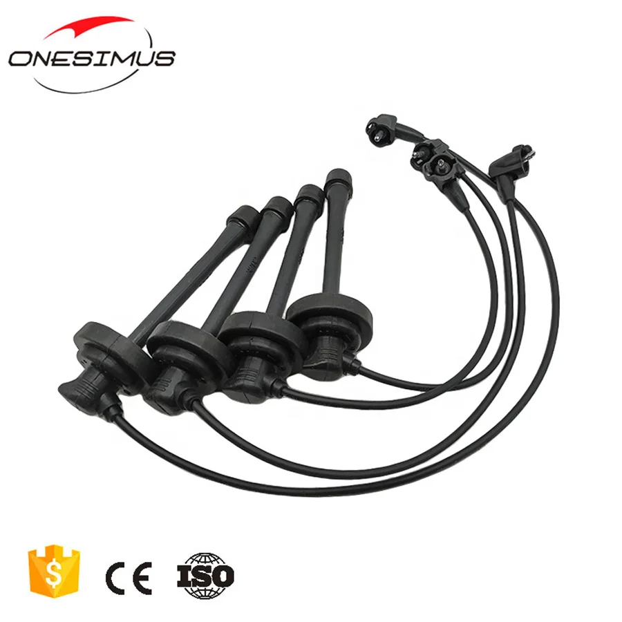 Ignition Cable Kit Ignition System Wire (RC-TE105 ) 90919-22389 for Engine 3SFE 4SFE 4AFE 5AFE 7AFE SR40 SR50 SX100 Corolla