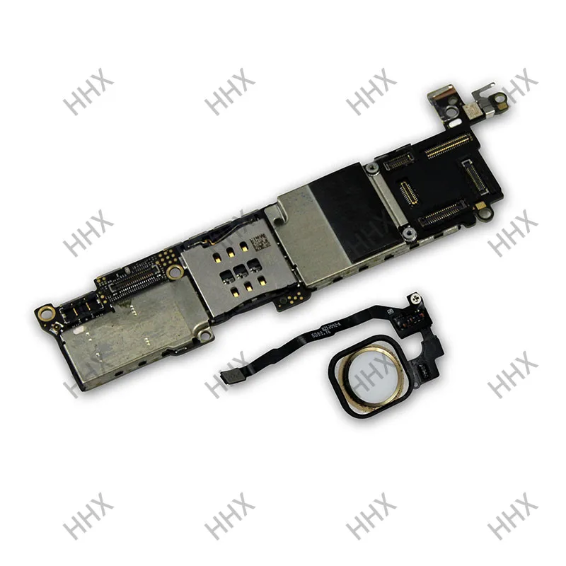 Оригинальная материнская плата для iPhone SE 5SE с сенсорным ID 16g/32g/64g черный/белый/золотой/розовый тест ios разблокирована для iPhone 5SE карта/плата