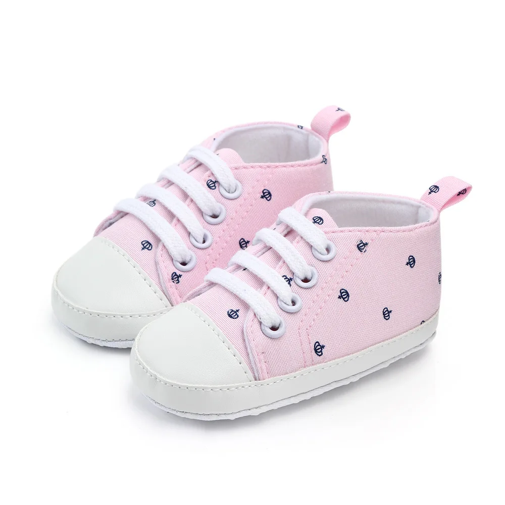 Детская обувь для новорожденных; выразительный стиль; белая клетчатая От 0 до 2 лет обувь; обувь на мягкой подошве из хлопка для мальчиков и девочек; обувь для малышей
