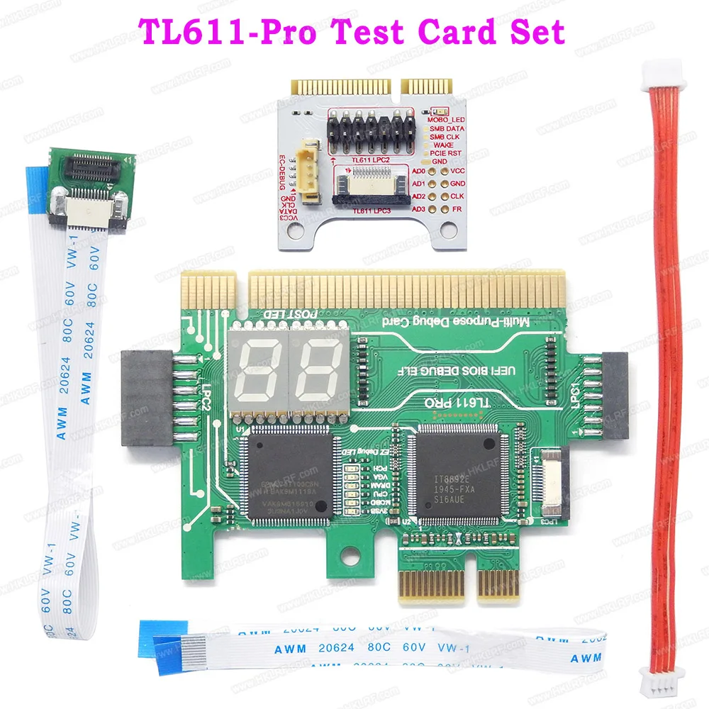 TL611 Pro диагностическая Тестовая карта + мини PCIE A DEBUG настольная материнская плата