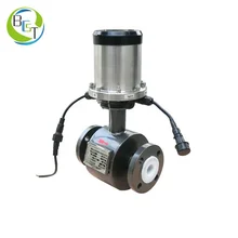 

Battery powered electromagnetic water flowmeter with pulse or RS485