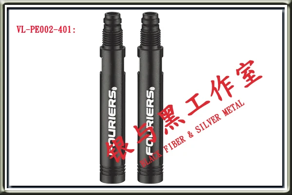 40mm black FOURIERS VL-PE002 велосипед легкий сплав расширители клапанов Presta расширитель - Цвет: 40mm black
