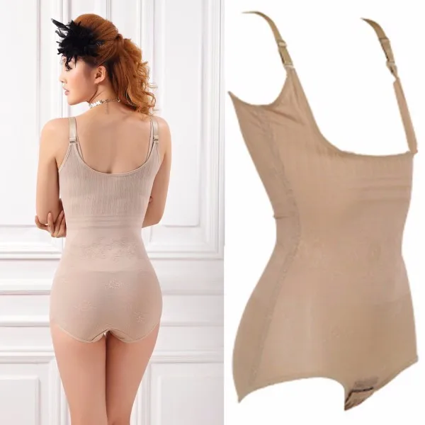 Летний стиль Идеальный Для женщин грудью Пластика Управление Body Shaper моделирующее белье боди корсет в продаже