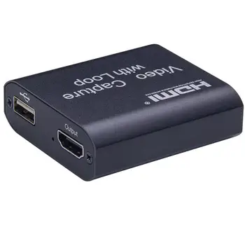

4K HD Video Capture Card USB Loop 2.0 Cards Live Streaming Video Recording