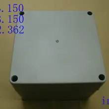 В американском стиле, имеется на 1/2 шт. Пластик ящик проект корпус Чехол электронный 3,15"-10,433" x3.15"-7,283" x2.36"-5,906"