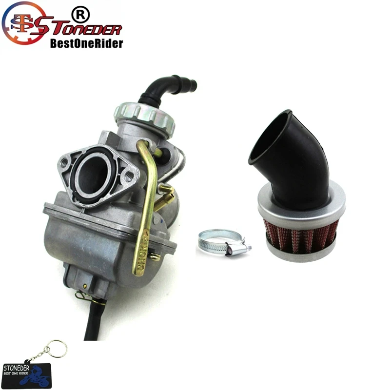 STONEDER PZ20 20 мм карбюратор+ 35 мм воздушный фильтр для Honda XR75 XR80 XR80R XL75 XL80 Pit Dirt Bike 50-110cc Go Kart ATV 4 Wheeler