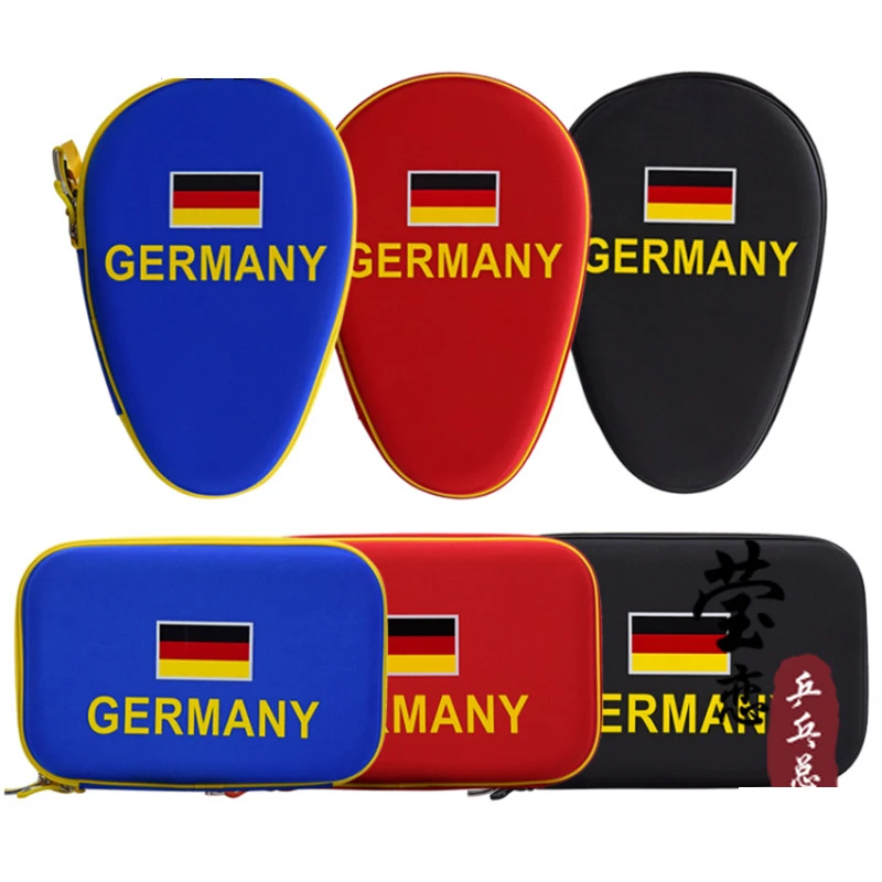 

SUNFLEX table tennis case Germany national team shell case square gourd ping pong case bag