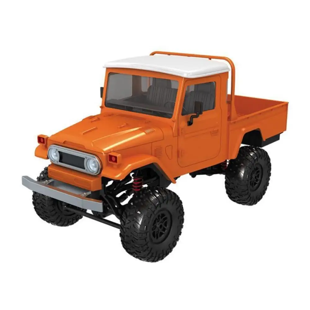 1:12 Масштаб MN модель RTR версия RC Автомобиль 2,4G 4WD RC Defender пикап пульт дистанционного управления грузовик игрушка - Цвет: RED