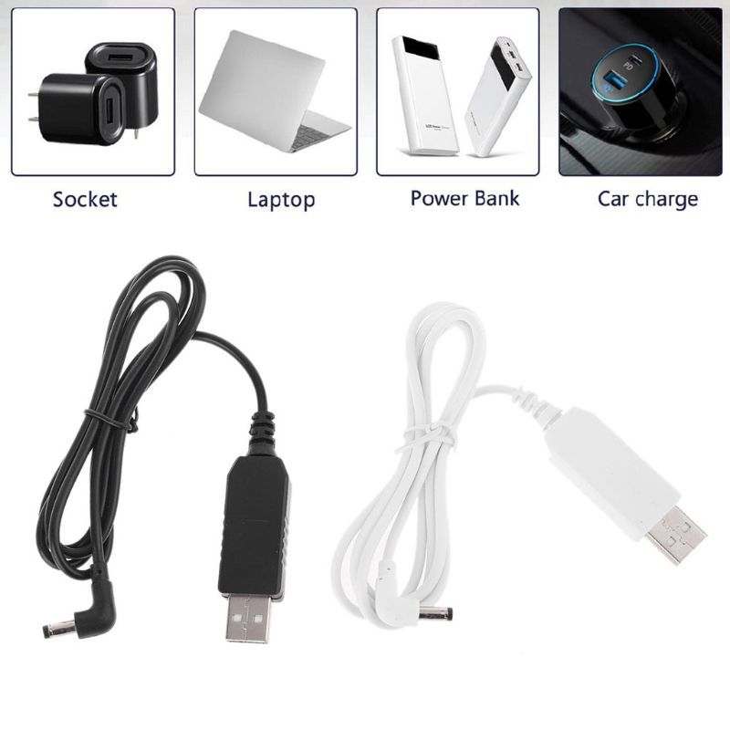 Universal USB 5V Step Up Converter to 6V 4.0x1.7mm Power Supply Cable for Electronic Blood Pressure Monitor Sphygmomanometer