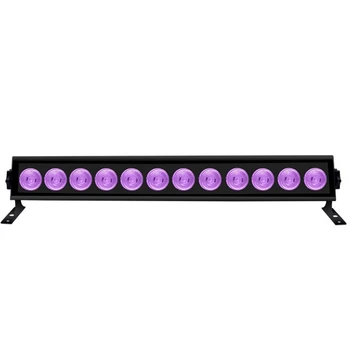 

Big deal 12 LED UV Party Disco Christmas Bar Black Lamp UV Violet Wall Washer LED Stage Effect Lights Blacklight Spot Light for