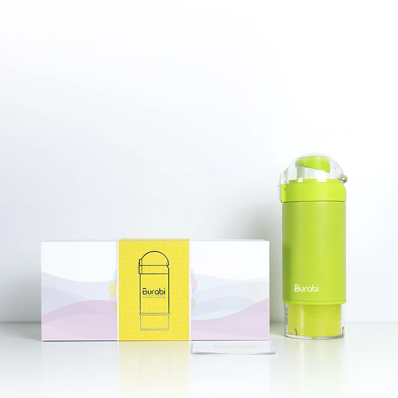 

Vacuum Insulated Water Bottle with Formula Dispenser and Snack Cup, 12 Ounce Double Wall Stainless Steel Thermos Mug with 3 Comp