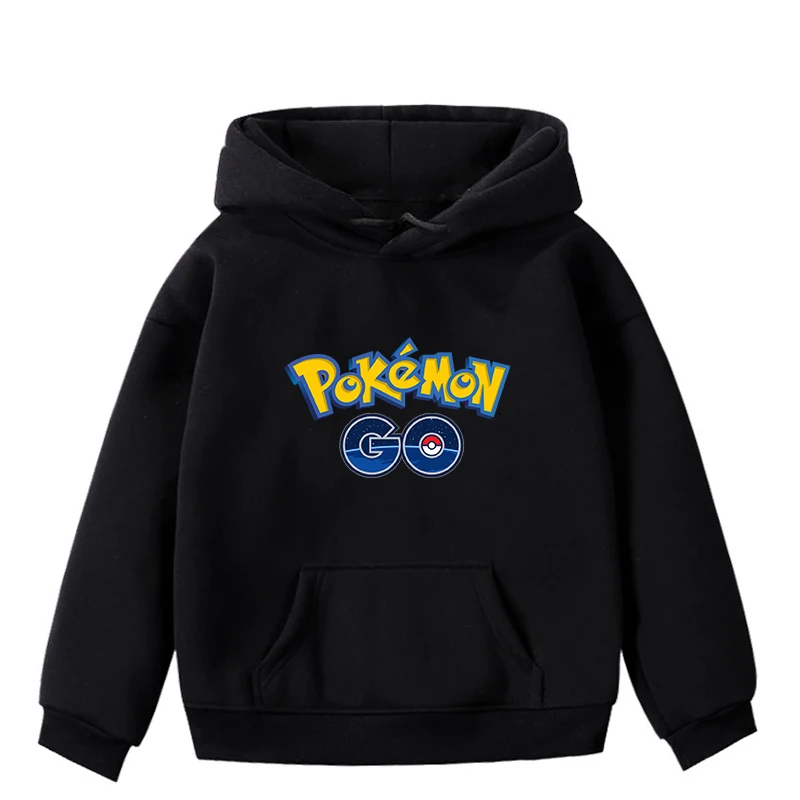 Hoodies 11 В розницу, Новые свитера Pokemon Одежда с рисунком Демисезонный Детская толстовка c капюшоном, Толстовка для мальчиков куртки для детей Повседневное свитшот, пальто, пуловер - Цвет: Hoodies 11