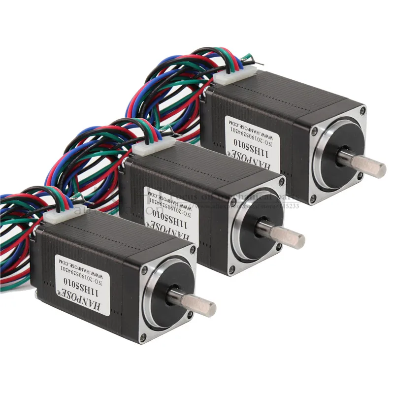 NEMA11 stepper motor50mm 4-lead 1.0A Nema 11 motor for CNC engraving milling machine