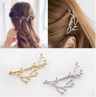 Multi 200 шт./лот DIY простой мульти сплав Branche оленьи рога, для волос заколки взрыва трансграничной заколки для волос Инструменты для укладки волос аксессуары HA1516 - Цвет: Multi