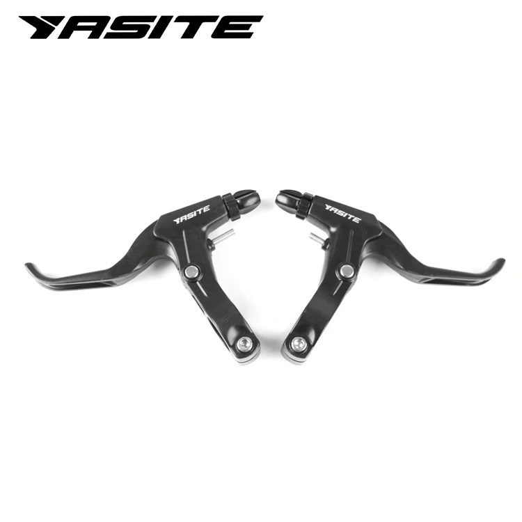 

MTB Mountain Road Bike Aluminum Alloy Brake Handle Lever Disc/V Brakes Folding Bicycle Universal Handle Levers
