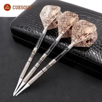 

CUESOUL 3PCS Tungsten Darts 18g Darts Professional Electronic Soft Tip Darts Skull Dardos Flights Indoor Dartboard Games
