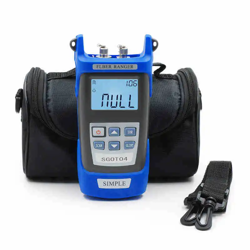 Mini OTDR SGOT04 1550nm 60KM  Fiber Optic OTDR  Optical Cable Breakpoint Locator Fiber Ranger with VFL