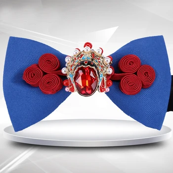 

ORINERY 2020 New Designer Chinese Beijing Opera Face Bow Tie 100% Original Handmade Neckties Formal Dress Shirt Ties Men Gift