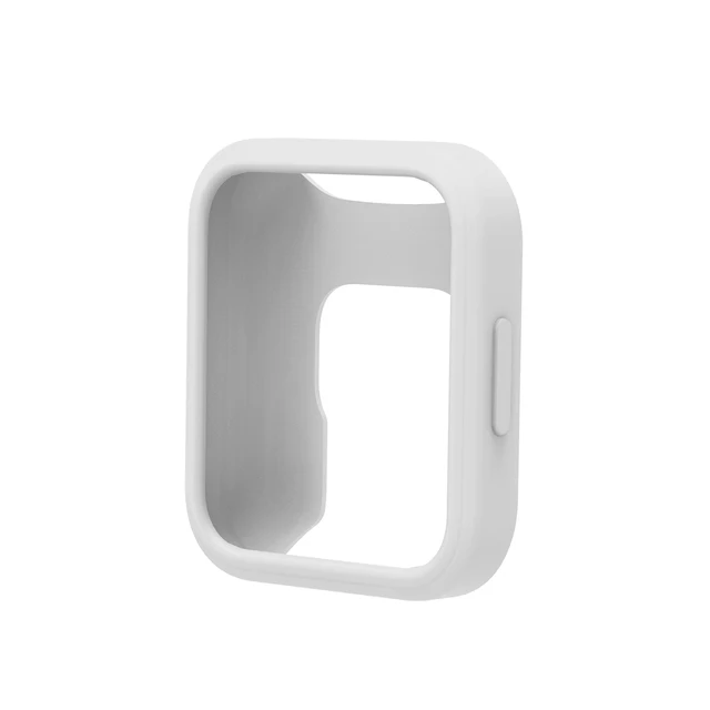 Silicone Smartwatch Band with Protective Case Cover - Durable, Comfortable Strap Accessory