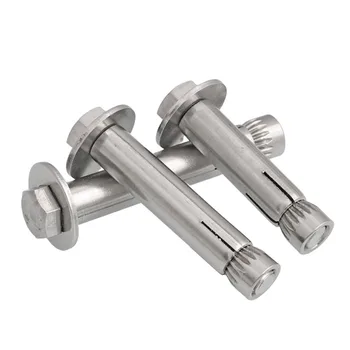 

Wkooa M10x60 Hex Bolt Expansion Anchor Drop in Sleeve 40 ea