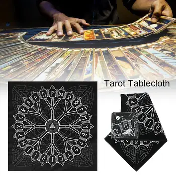 

Tarot Tablecloth High-grade Flannel Durable Textiles Tarot Table Cover Board Game Playing Cards Tarot Tablecloth Flannel