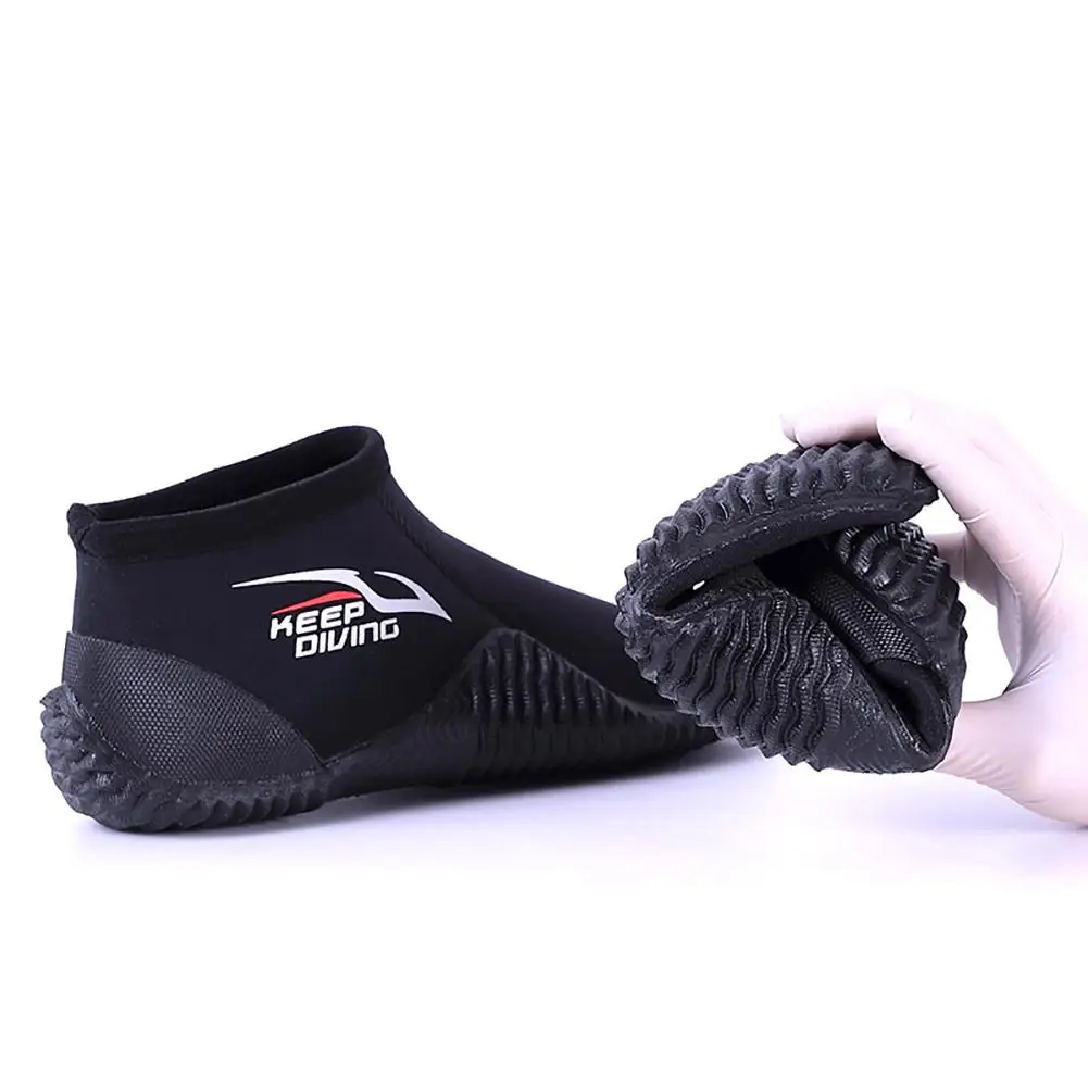 4 мм обувь для дайвинга Неопреновая нейлоновая нескользящая обувь для подводного плавания низкая водонепроницаемая обувь для пляжного серфинга плавания