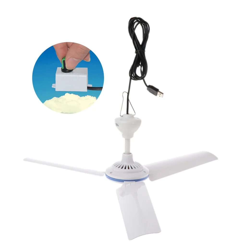 Dc 5v Ceiling Fan Air Cooler Stepless Speed Usb Fan For Bed Camping Outdoor Tent Usb Gadgets Aliexpress