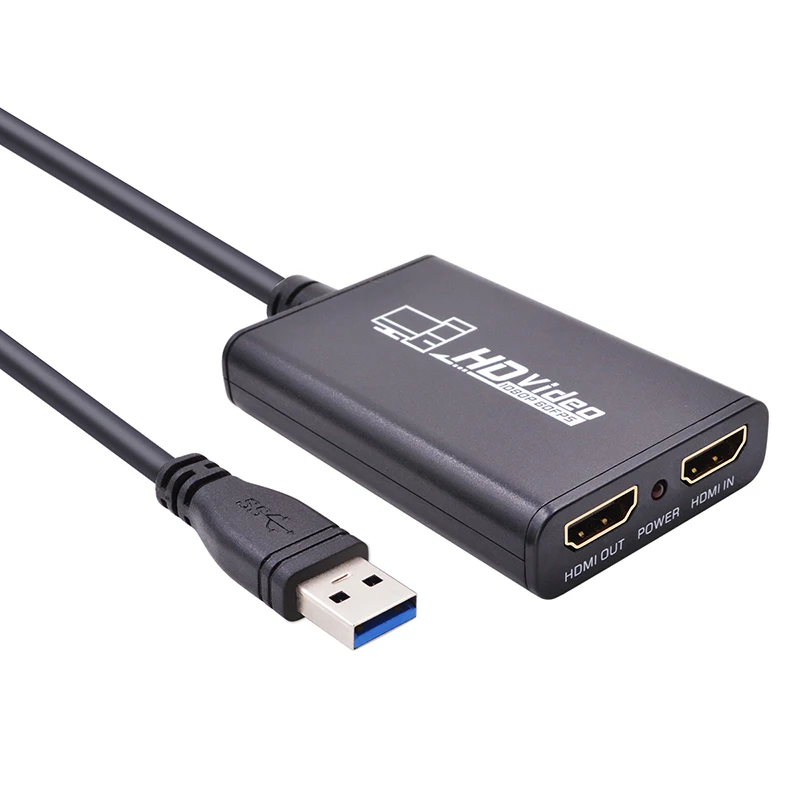 HDMI к USB 3,0 живое потоковое соединение 1080P игра видео Захват коробка для Xbox PS3 PS4 воспроизведение/Запись одновременно камера