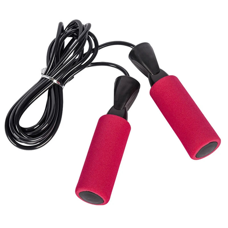 

Foam Handle Bearing Skipping Rope PVC Sports Fitness Equipment For Home Gym Exercise Cardio Crossfit Jump Training Workout