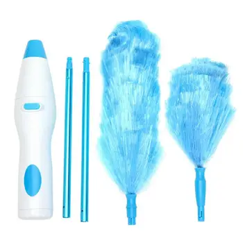

Electric Spin Duster Feather Duster Brush Adjustable Dust Brush Vacuum Cleaner Blinds Furniture Window Bookshelf Cleaning T