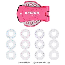 180 dziewczynek Klejnoty do wlosów Blingery Zestaw Deluxe Zestaw do uzupelownienia bizhuterii DIY zywica krysztalowy diament Kolekc