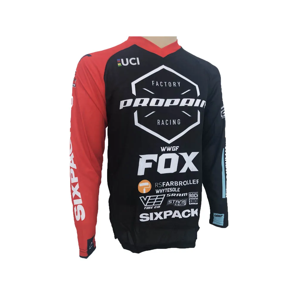 Team Motocross Jersey Enduro MTB Jersey Bike Cycling Downhill MX Gear Shirt Maillot Ciclismo cycling jersey cycling shirt motocross jersey