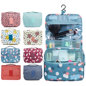 

1Pcs Portable Bathroom Hanging Organizer Toiletry Bag Waterproof Makeup Storage Bag Travels Cosmetic Cases Wash Bag Shower Pouch