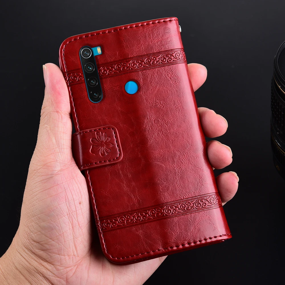 Чехол бумажник для Xiaomi Redmi Note 7 8 4 4X 3 5 K20 K30 Pro специальный кожаный флип чехол Plus 4A 5A 6A