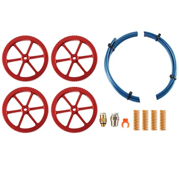 

Metal Leveling Nut Teflon Tube Spring Set for Ender-3/Ender-3S/Ender-3 Pro/ Ender-5 3D Printer Kits