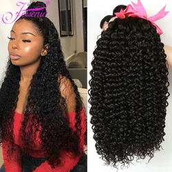 Kinky Curly Hair Bundles Cheap Human Hair Extensions Jerry Bundles Brazilian Remy Hair Bundles Weave 8-26 Inches tissage humain