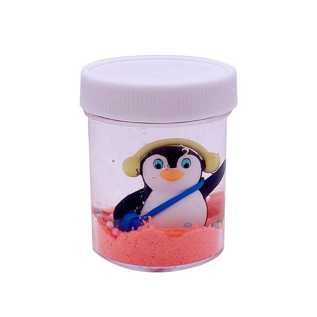 Игрушки для детей DIY красочный пляж прозрачный слизи мягкий не липкий Кристалл грязи Ароматические игрушки Дети подарок игры для детей Веселые подарки# A35