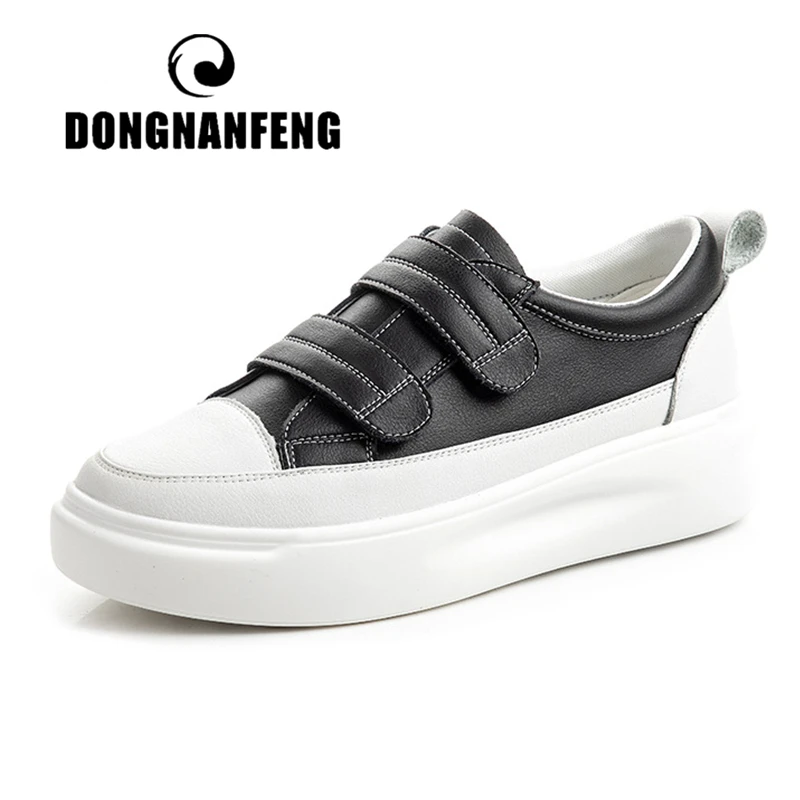 Купить женские туфли на платформе dongnanfeng белые из натуральной