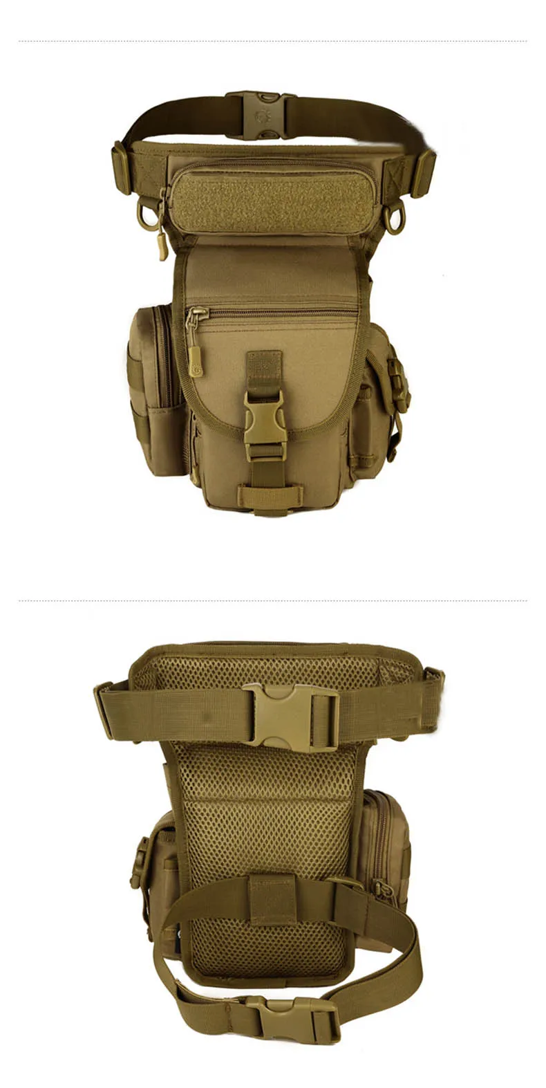 Высокое качество открытый тактическая сумка для ног Рыболовная Сумка мобильные карманы Поклонники военного стиля оборудование карманы