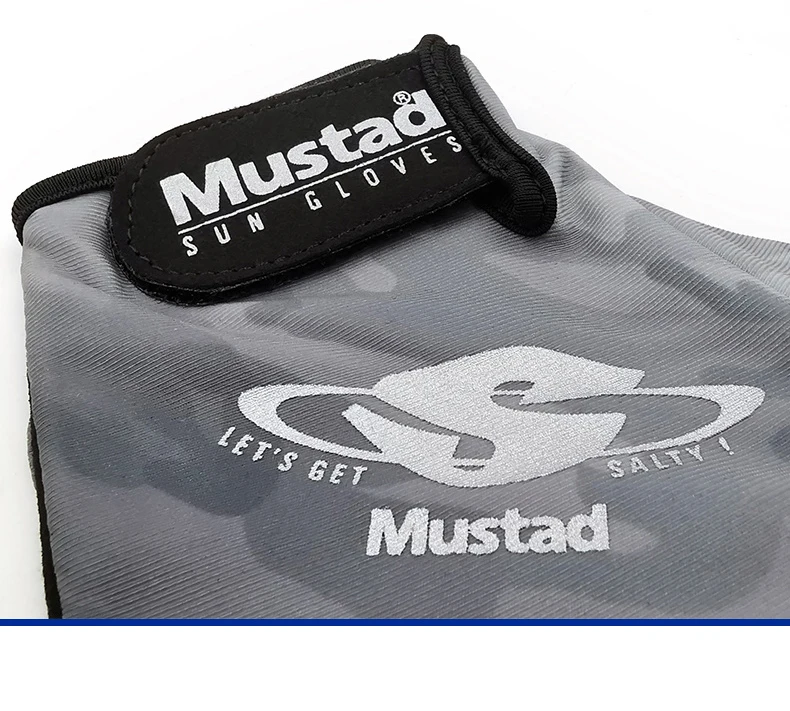 Mustad Рыбалка перчатки 3 пальцев дышащие быстросохнущие противоскользящие рыболовные перчатки Спорт на открытом воздухе перчатки для кемпинга бег
