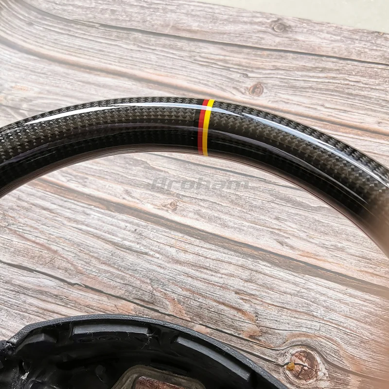 Real Carbon Fiber Steering Wheel Perforated