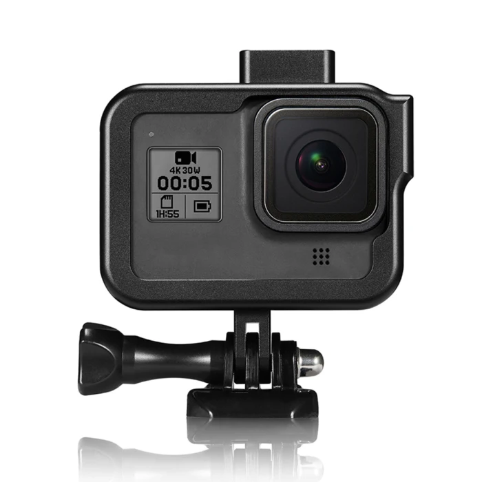 Алюминиевый сплав защитный корпус рамка чехол+ удлинитель для Gopro Hero 8 VDX99